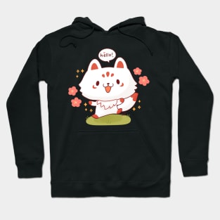 Hello Cute Kitsune Hoodie